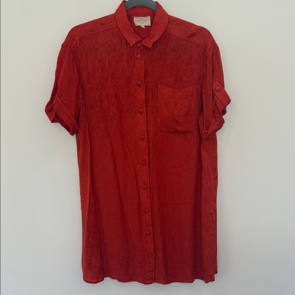 Sézane Ana Dress Terre - Size Small
